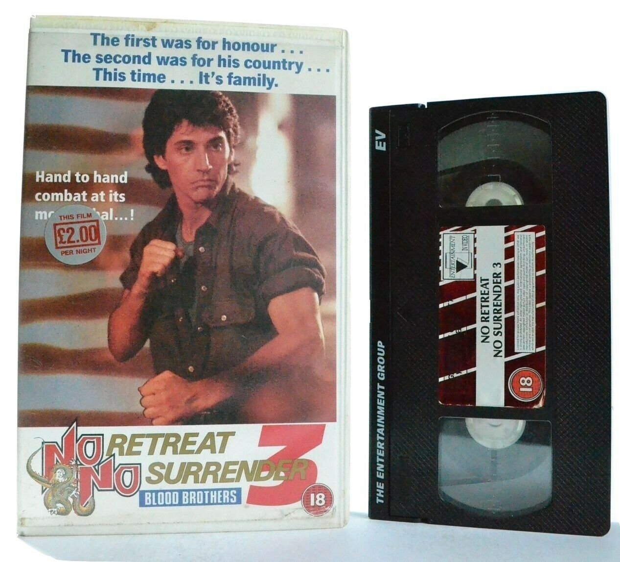 No Retreat No Surrender 3 - The Last & The Best - Big-Box - Karate Action - VHS-