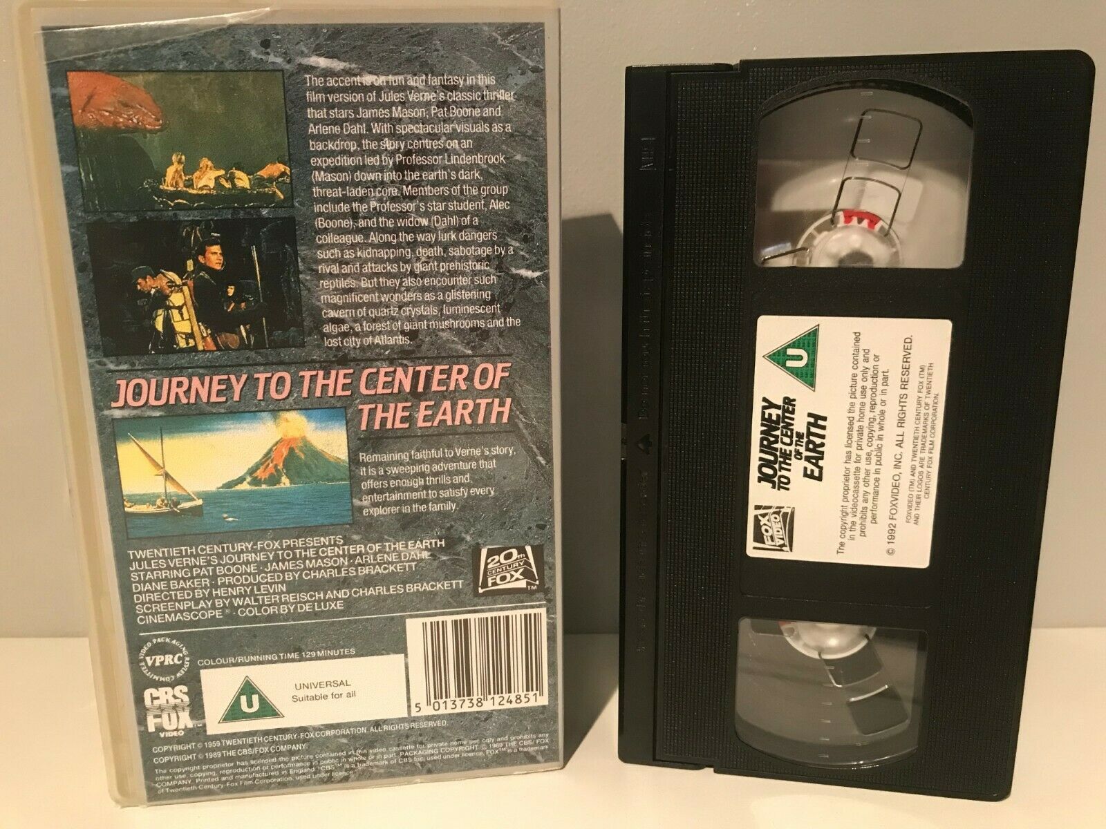 Journey To The Center Of The World: Expedition Adventure - Peter Ronson - VHS-