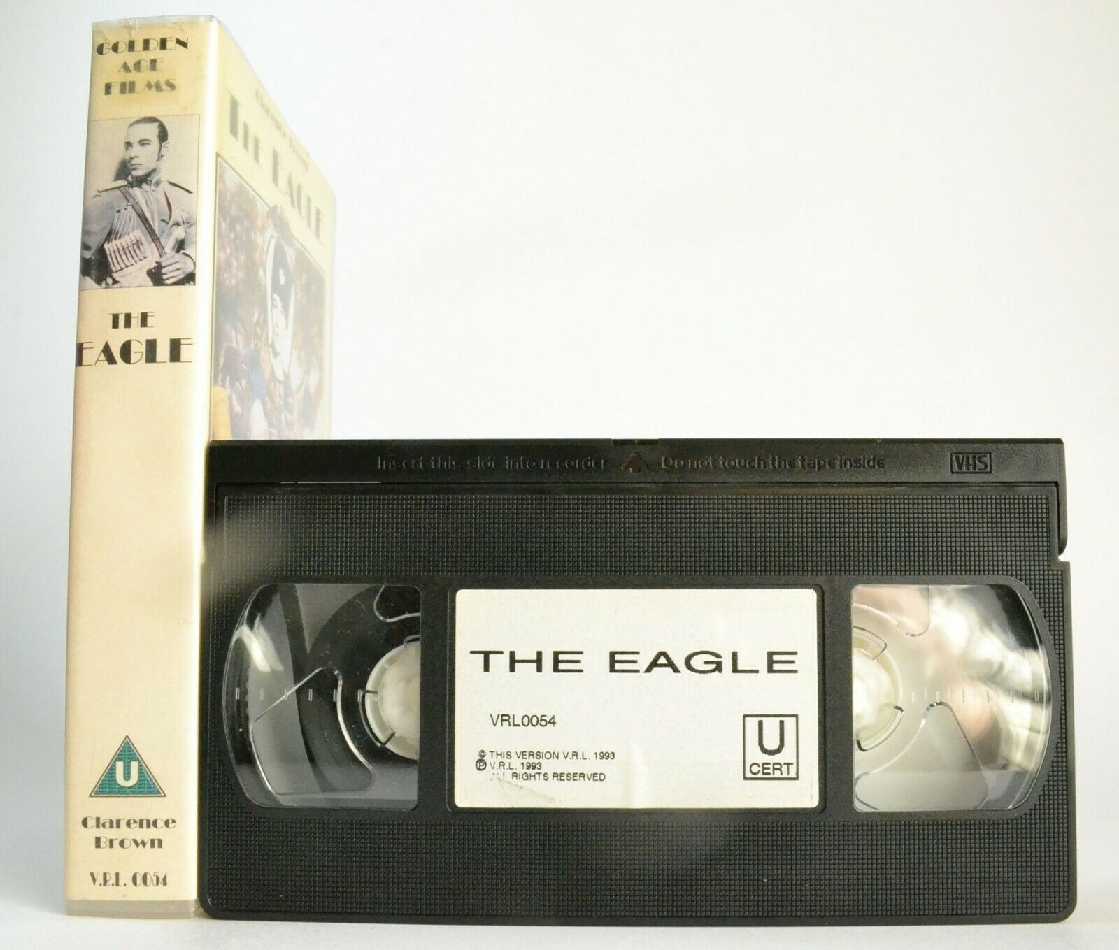 The Eagle (1925); [Alexander Pushkin] Clarence Brown / Rudolph Valentino - VHS-