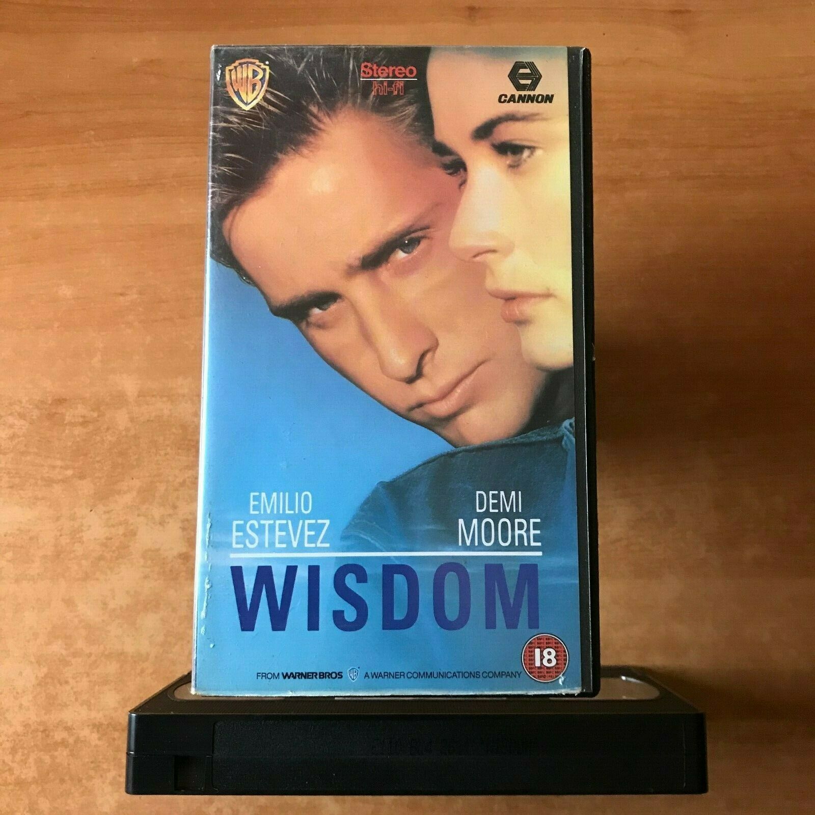 Wisdom (1986); [Emilio Estevez] Crime Drama - Demi Moore / Tom Skerritt - VHS-