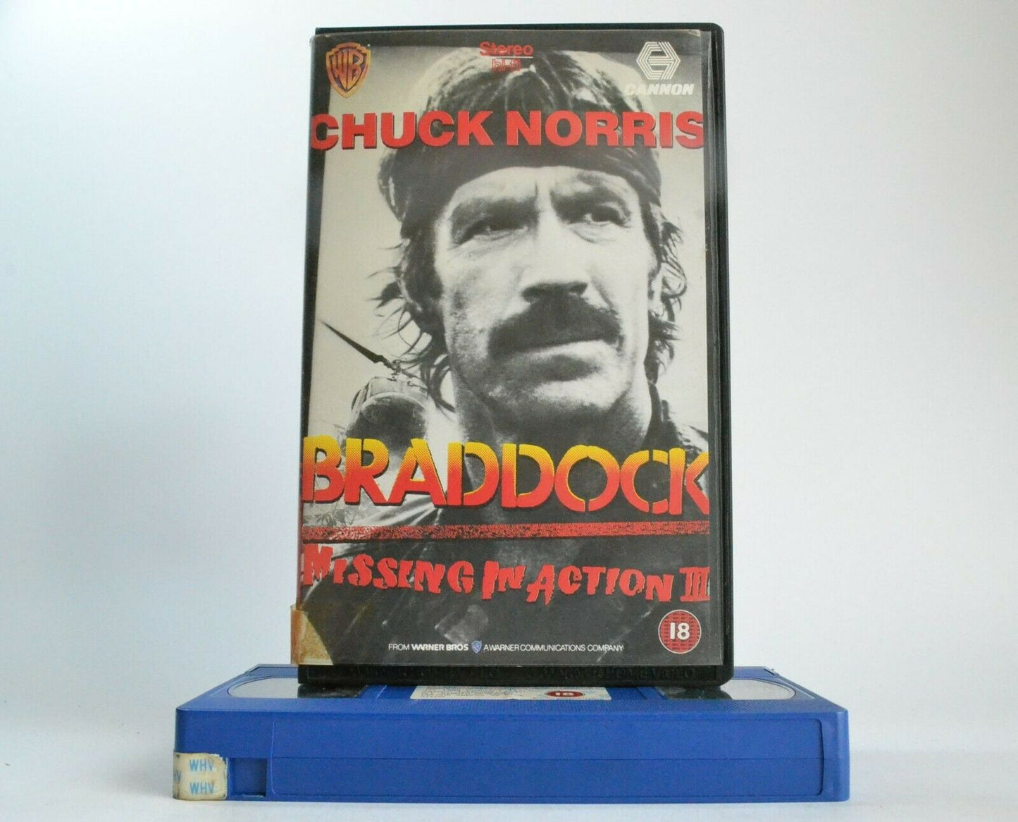 Braddock: Missing in Action 3 (1988) - Action/Adventure - Chuck Norris - Pal VHS-