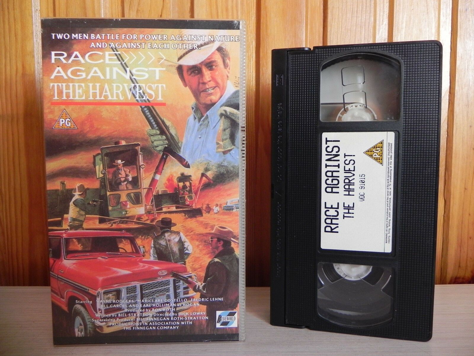 Rage Against The Harvest - Wheatlands Crop Drama - Mid America - Drama - Pal VHS-