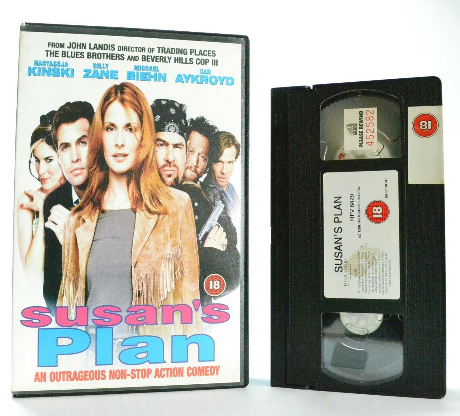 Susan's Plan: Black Comedy (1998) - Large Box - Ex-Rental - Dan Aykroyd - VHS-