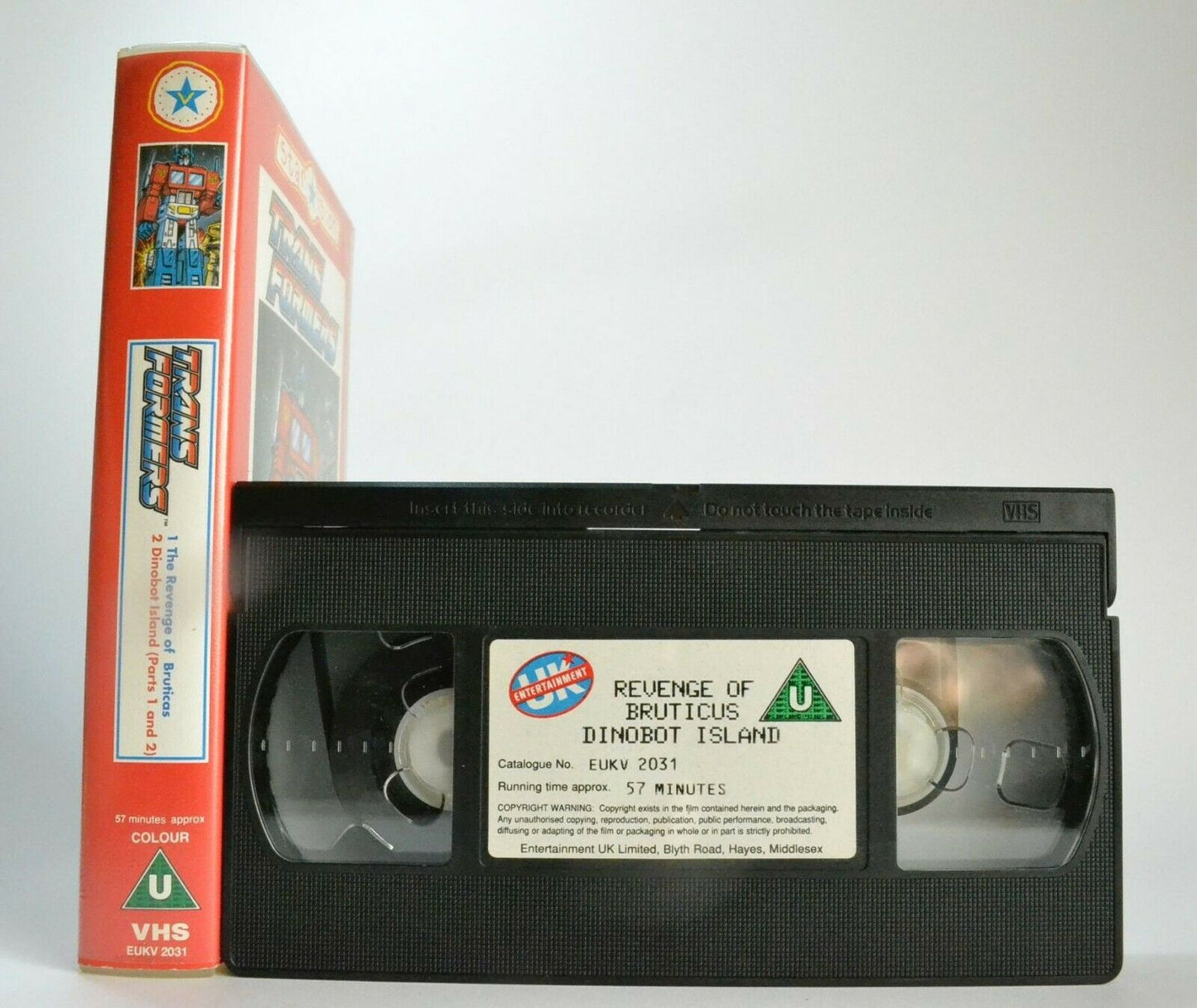 Trans Formers (Starvision): Dinobot Island - Action Adventures - Kids - Pal VHS-