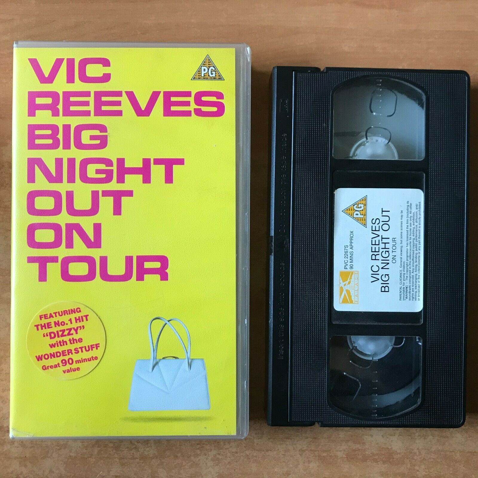 Vic Reeves: Big Night Out On Tour (1991) Newcastle City Hall - Concert - Pal VHS-