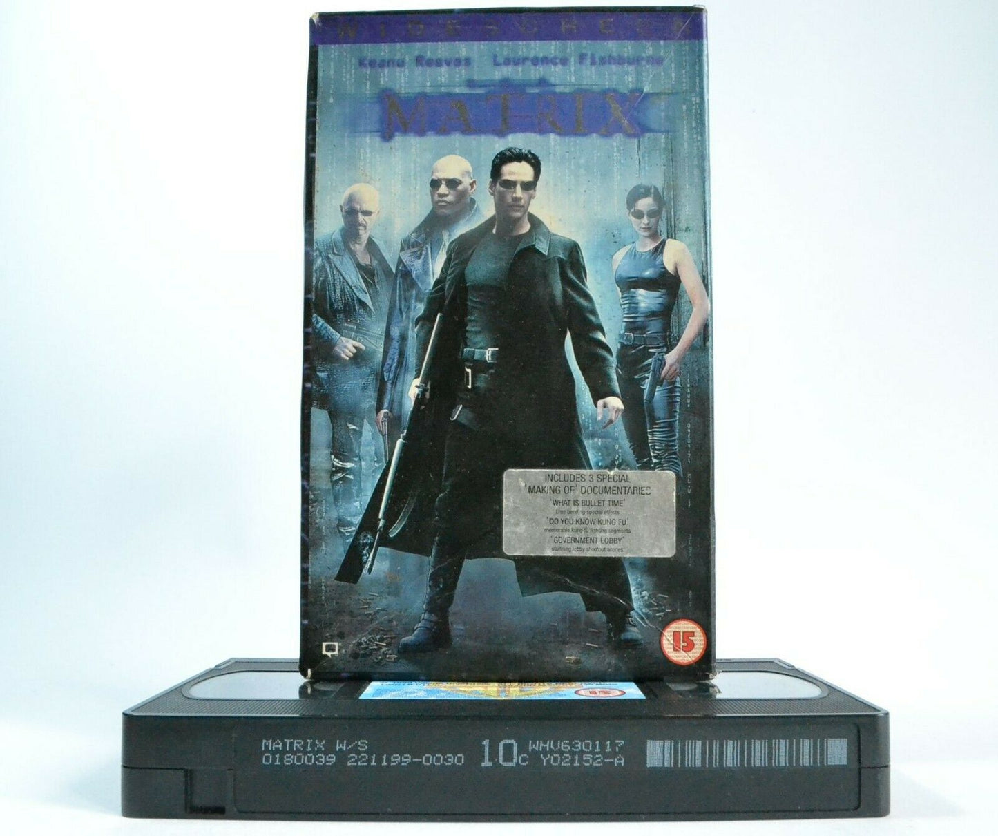 The Matrix (1999) - <<Widescreen>> - Sci-Fi Action - [Keanu Reeves] - Pal VHS-