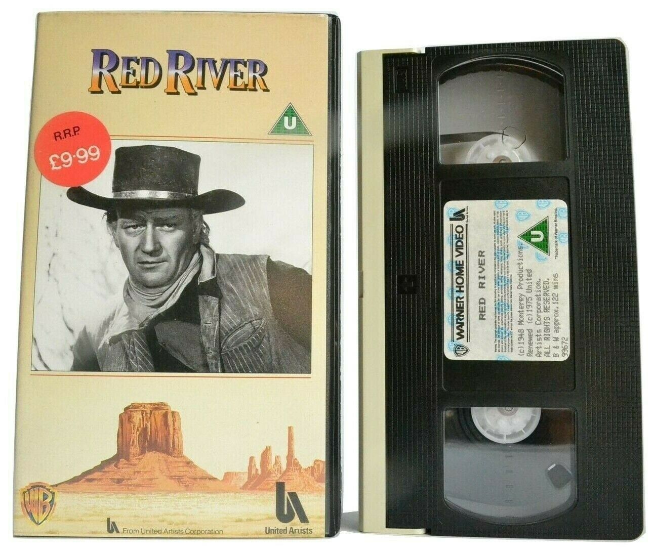 Red River (1948); [Howard Hawks] Action Adventure - Western - John Wayne - VHS-