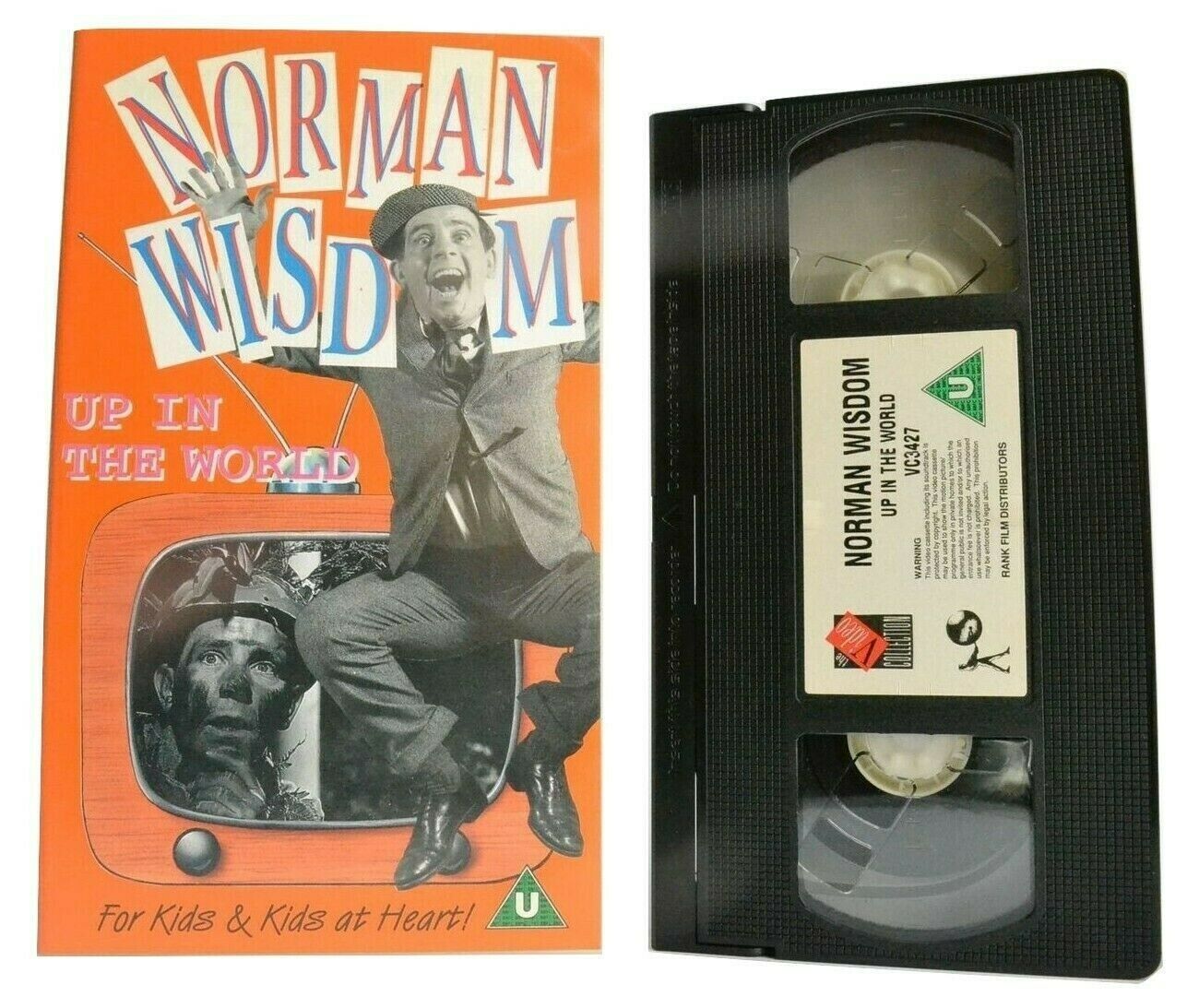 Up In The World (1956): Window Cleaner Adventures - Norman Wisdom - Pal VHS-