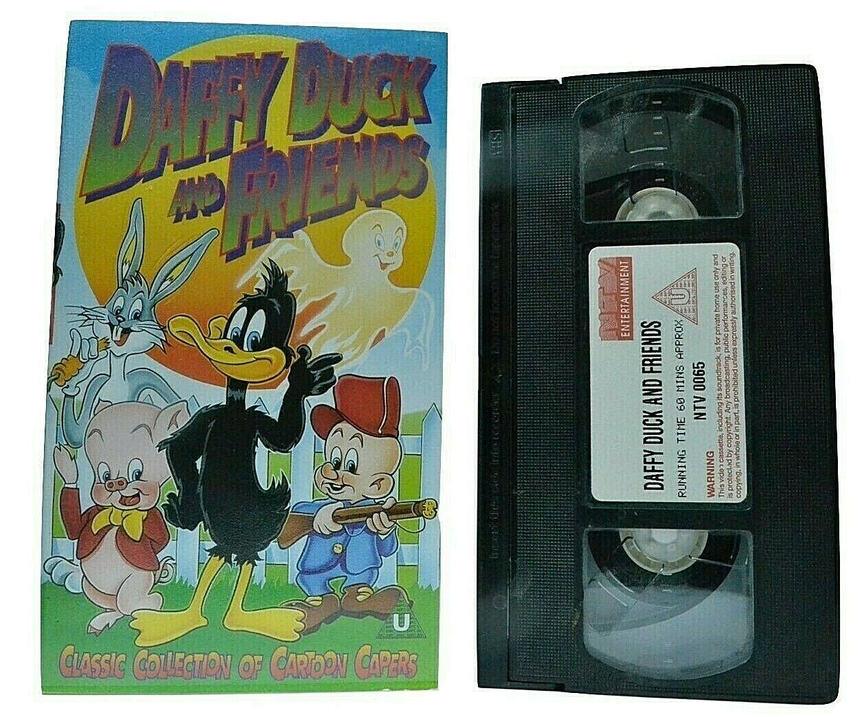 Daffy Duck And Friends: The Wacky Wabbit - Bugs Bunny - Animated - Kids - VHS-