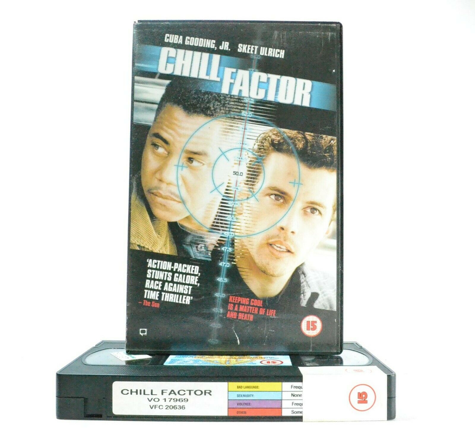 Chill Factor - Thriller - Deadly Chemical Weapon - Large Box - Ex-Rental - VHS-