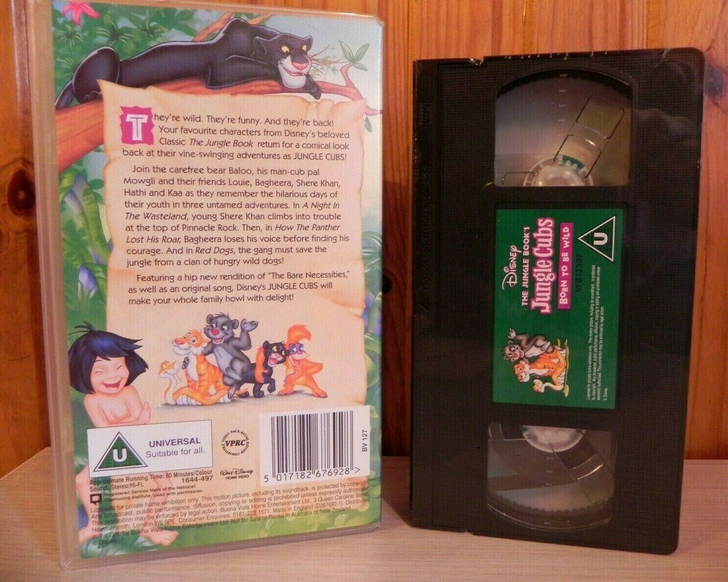 Jungle Book: Jungle Cubs - Disney - Brand New Sealed - Children's - Pal VHS-