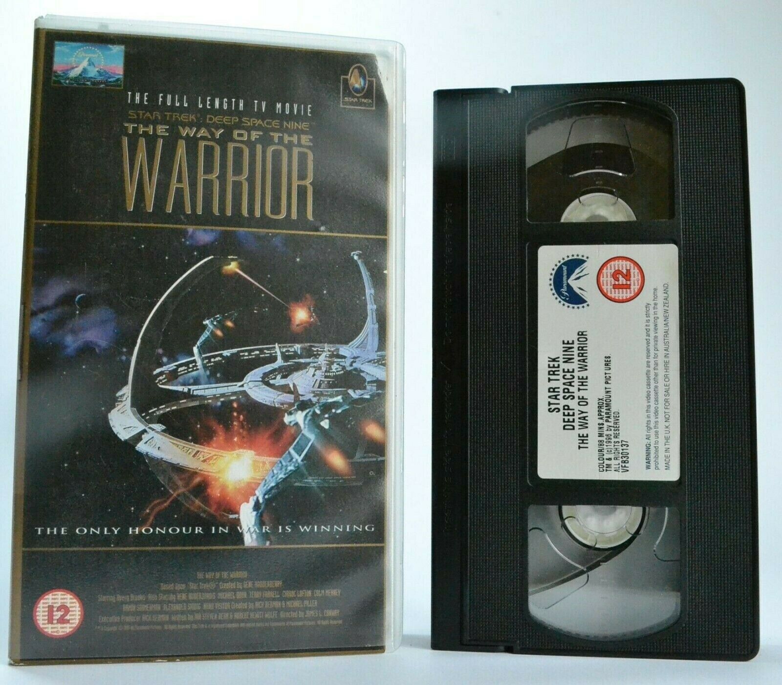 Star Trek: Deep Space Nine (DS9) -'The Way Of The Warrior'- Sci-Fi Series - VHS-