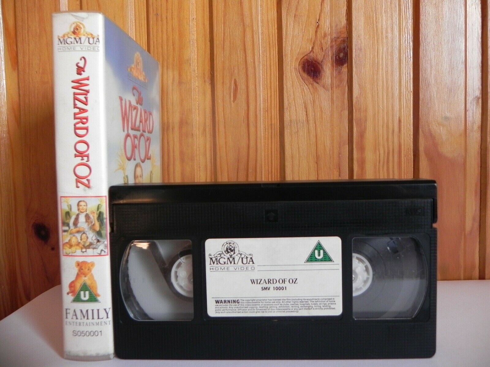 The Wizard Of Oz - MGM/UA Family - Classic Film - Adventure - Kids - Pal VHS-