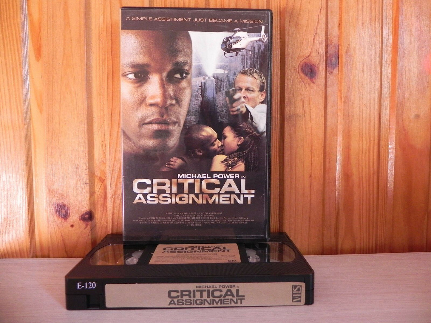 CRITICAL ASSIGNMENT - Promo Video 2004 - Slovakia to Africa - Mike Power - VHS-