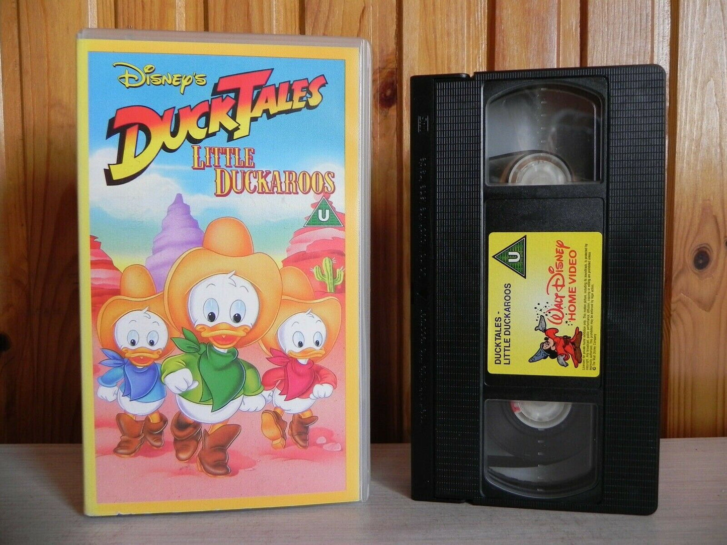 Duck Tales - Little Duckaroos - Disney's - Adventure - Animated Series - Pal VHS-