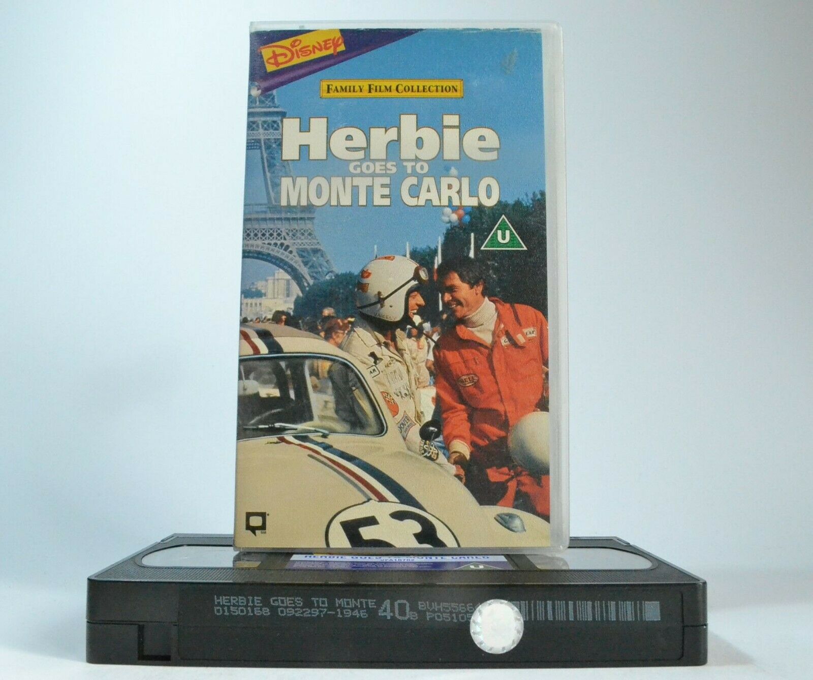 Herbie Goes To Monte Carlo [Walt Disney] Action Adventures - Children's - VHS-