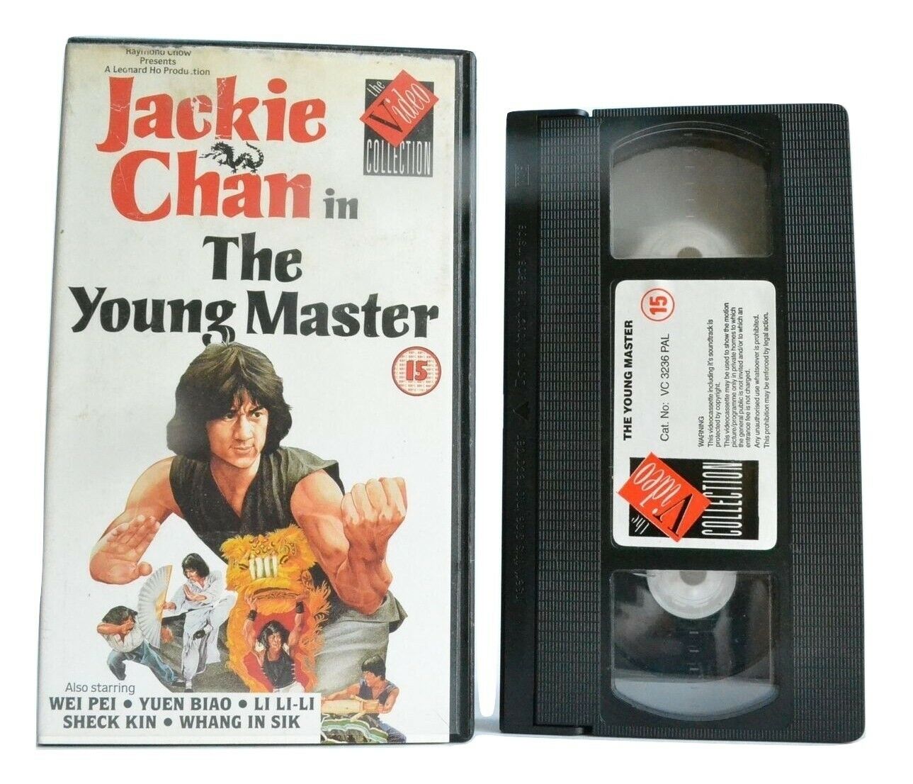 Young Master: 師弟出馬; Jackie Chan [Writer/Director/Star] Martial Action (1980) VHS-