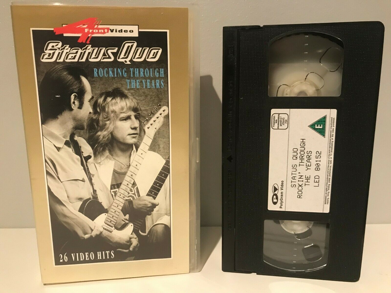 Status Quo: Rocking Through The Years [Video Hits] -'Mystery Song'- Music - VHS-