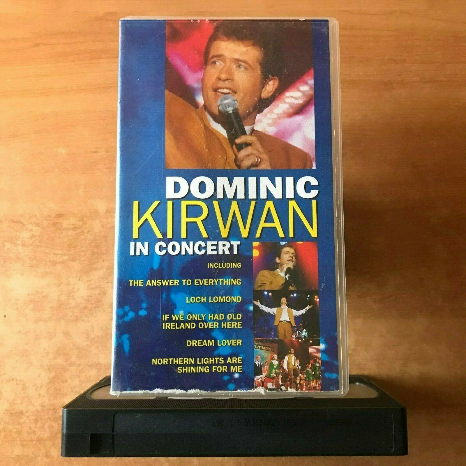 Dominic Kirwan In Concert [Rialto Theatre / N. Ireland]: 'Dream Lover' - Pal VHS-