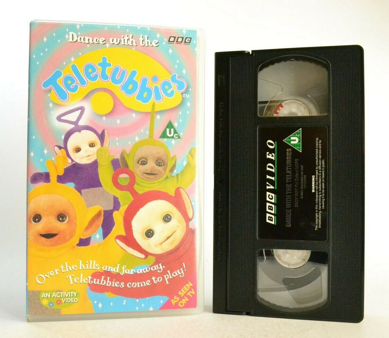 Teletubbies Dance With The Teletubbies VHS – Golden Class Movies LTD