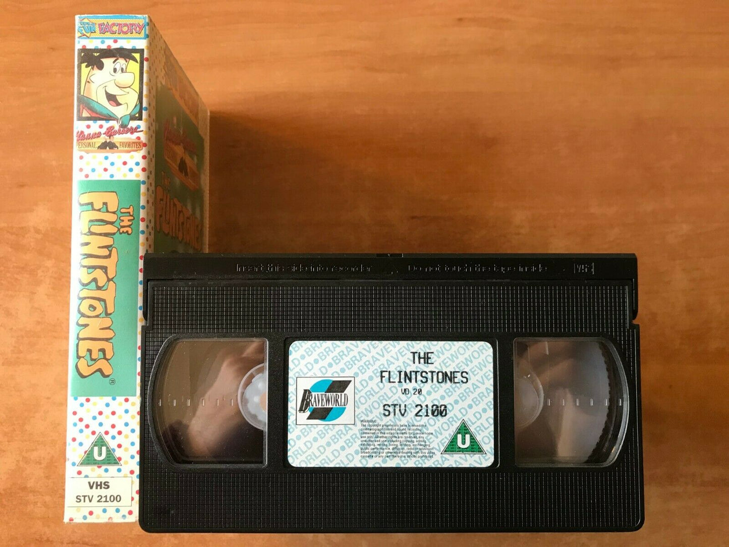 The Flintstones (Video Fun Factory); [Hanna-Barbera] Animated - Children's - VHS-