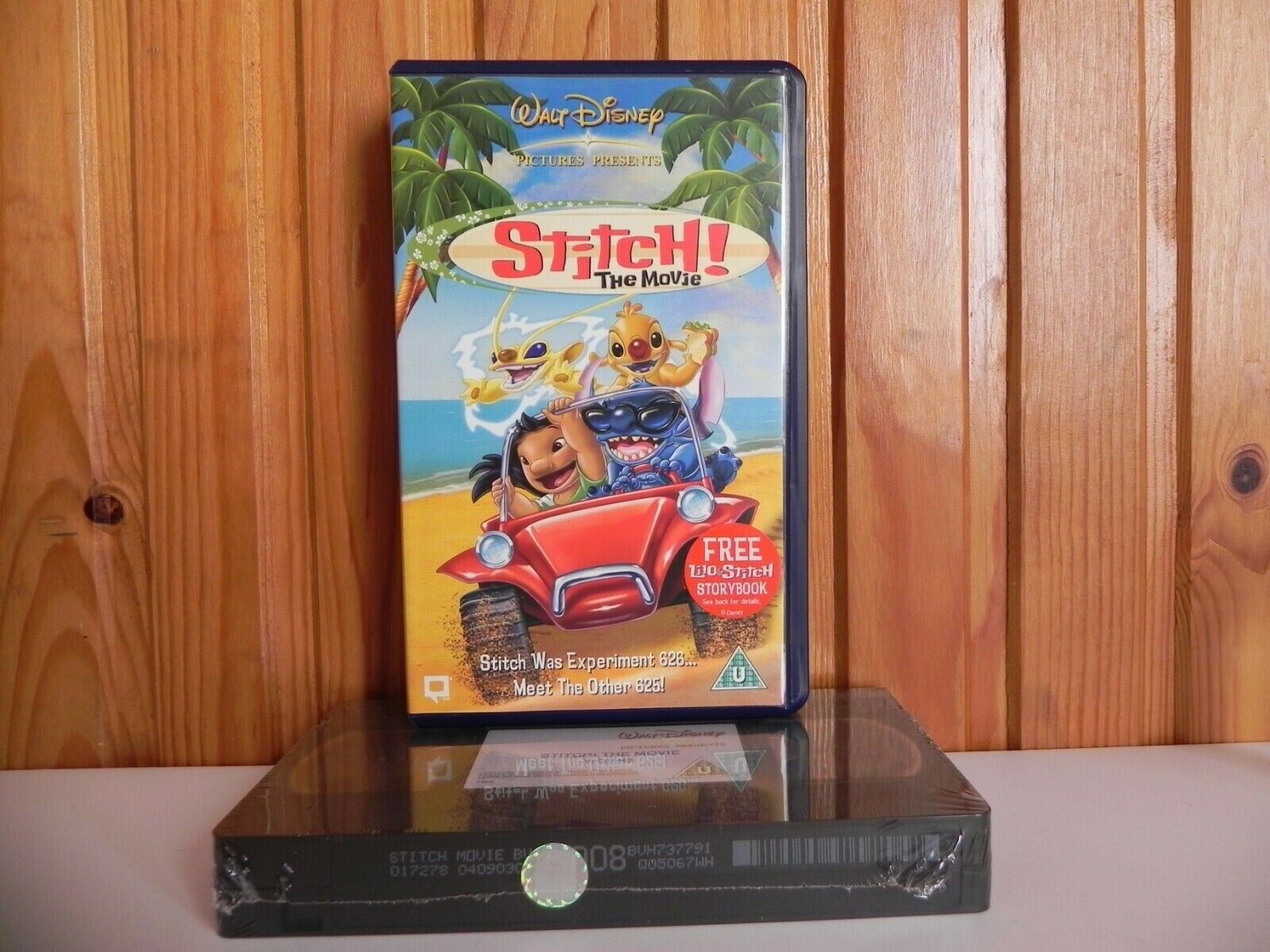 STITCH THE MOVIE - BRAND NEW - WALT DISNEY VIDEO - STILL SEALED - PAL VHS-