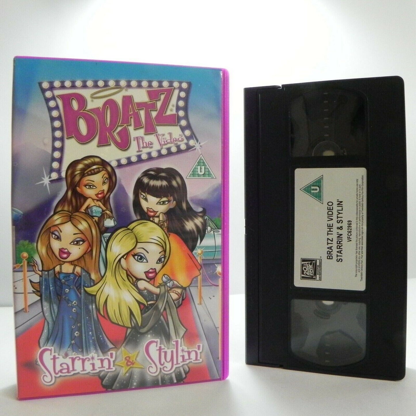 Bratz: The Video - Starrin' And Stylin' - Animated - Children's - Pal VHS-