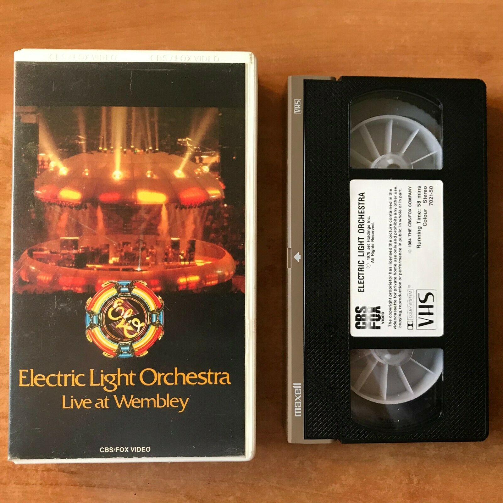 Electric Light Orchestra: Live At Wembley (CBS/FOX) - Concert - Music - Pal VHS-