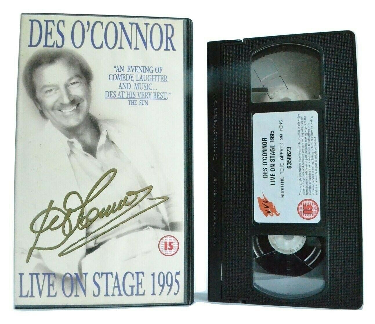 Des O'Connor: Live On Stage (1995) - London Palladium - TV Comedy Series - VHS-