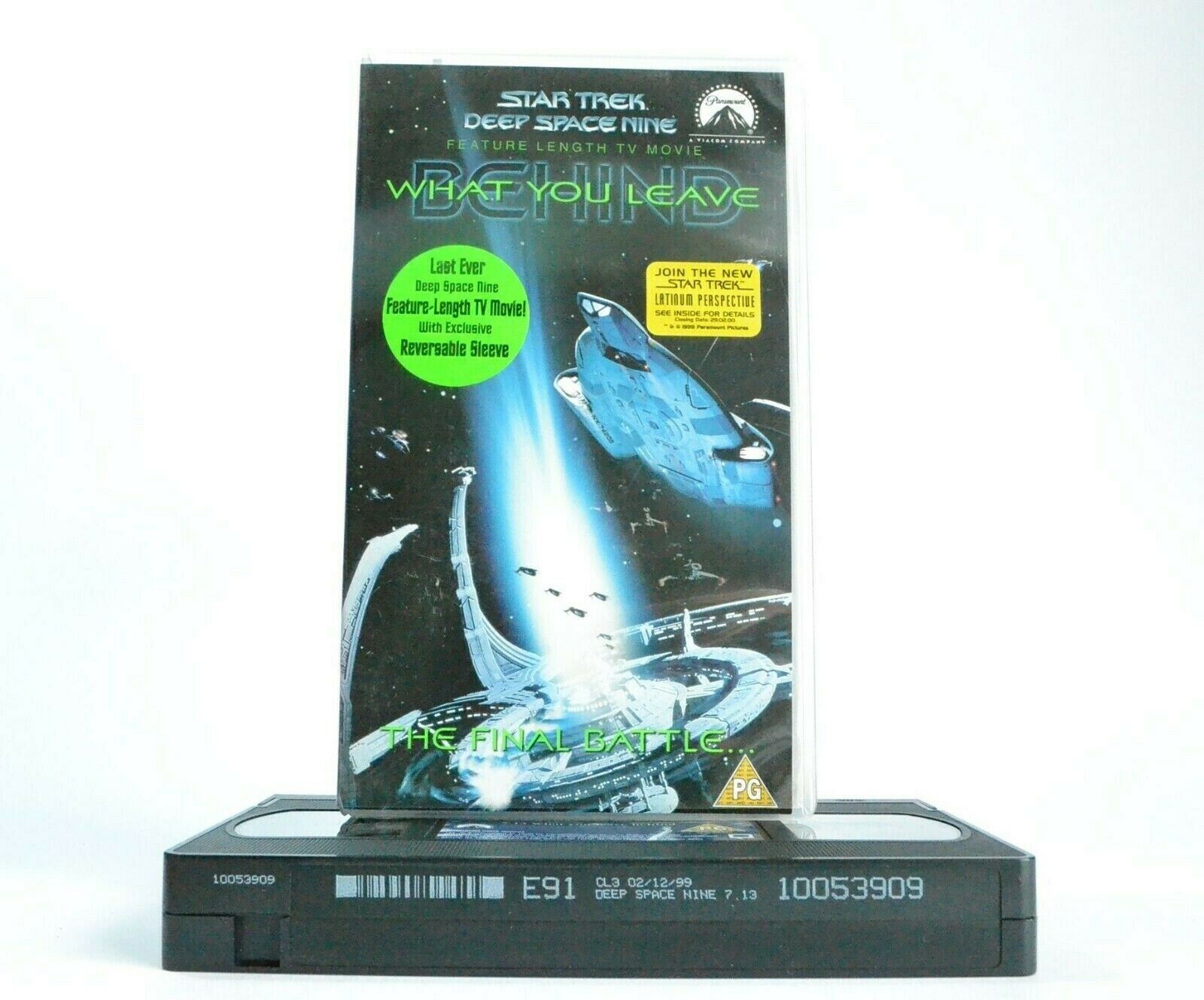 Star Trek Deep Space 9: What You Leave Behind (Final TV Movie) - Sci-Fi - VHS-