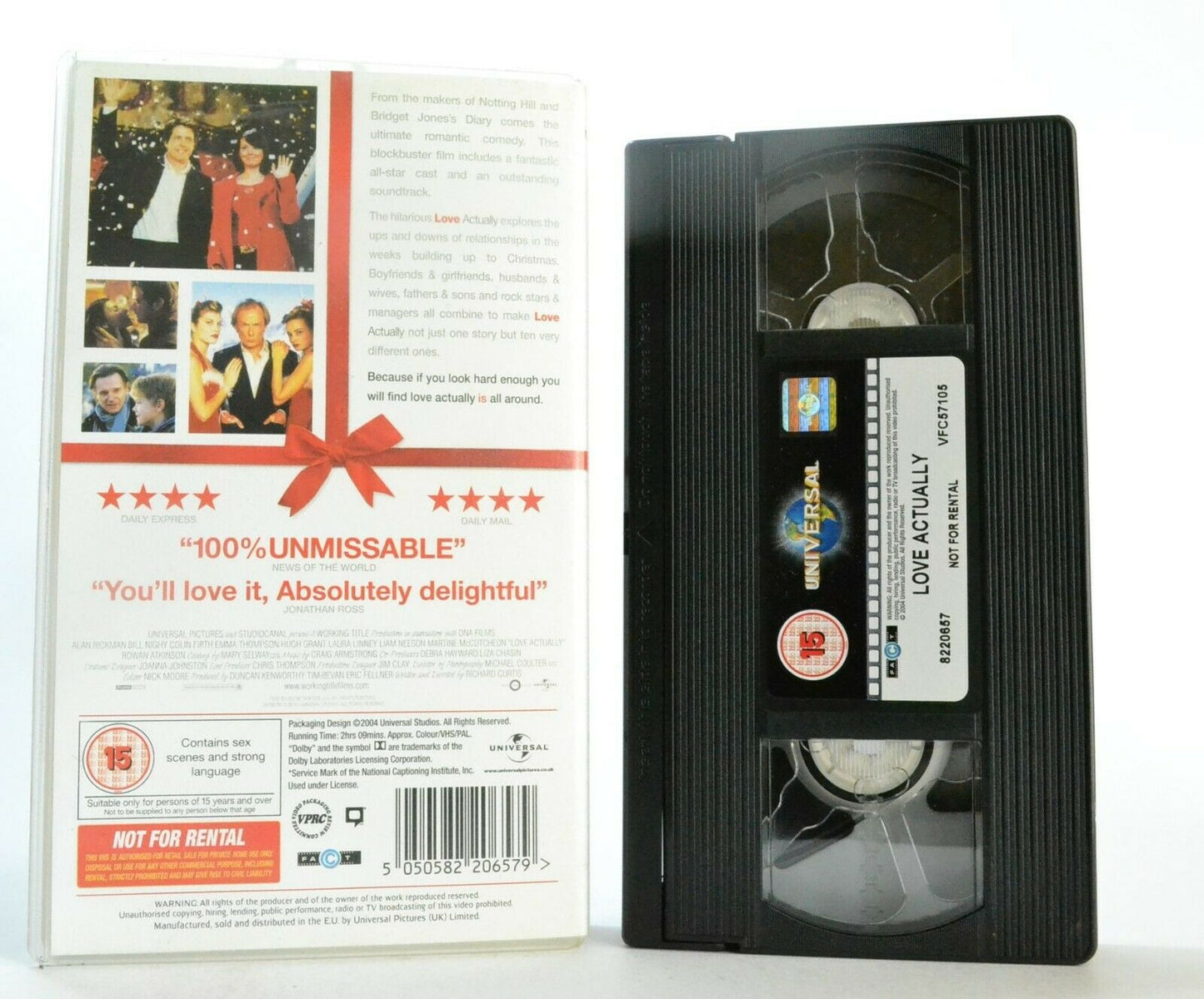 Love Actually (2004): Ultimate Romantic Comedy - Alan Rickman/Colin Firth - VHS-