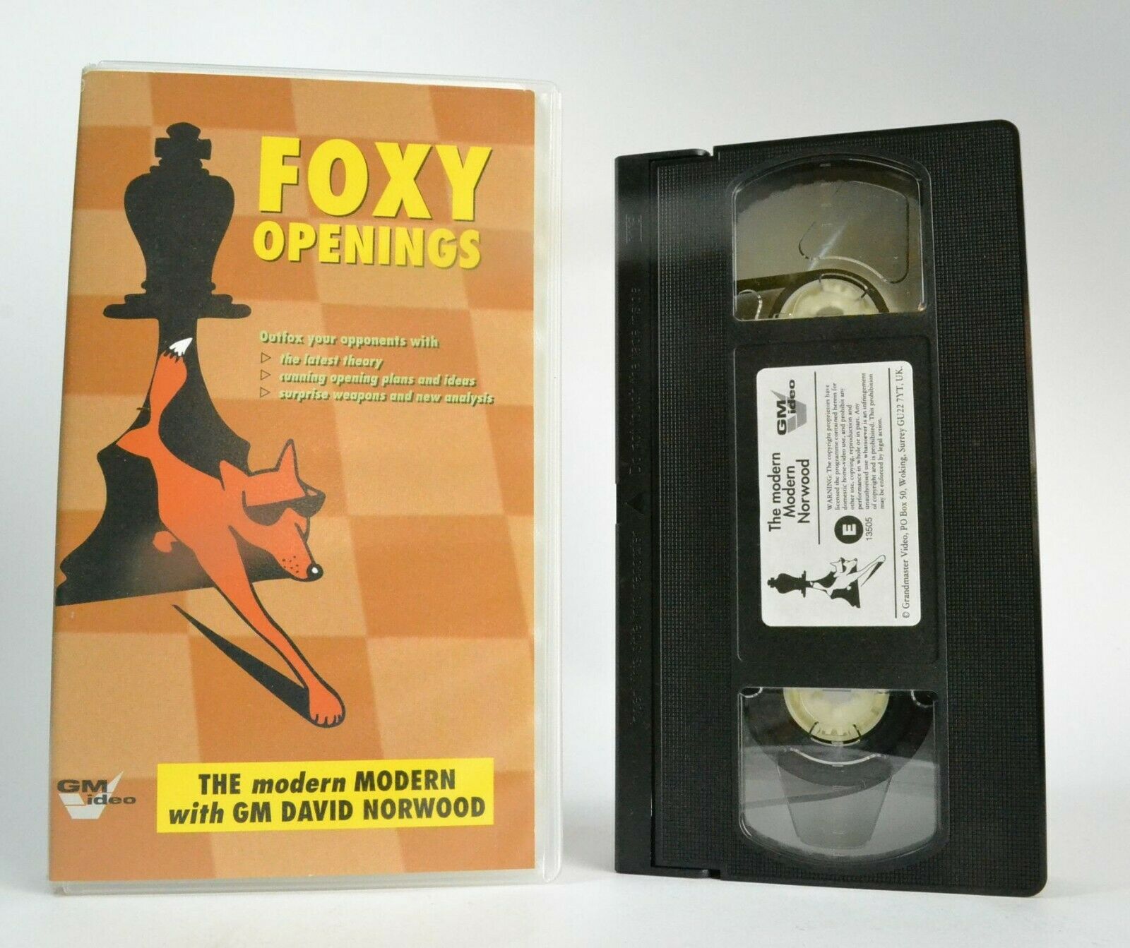 Foxy Openings: The Modern MODERN (GM Video); [GM David Norwood] - Pal VHS-