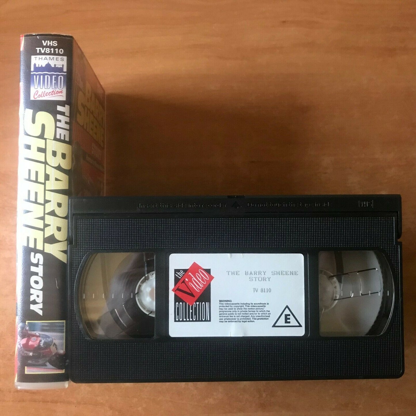 The Barry Sheene Story; [Murray Walker] Daytona '75 - Silvertone '82 - Pal VHS-