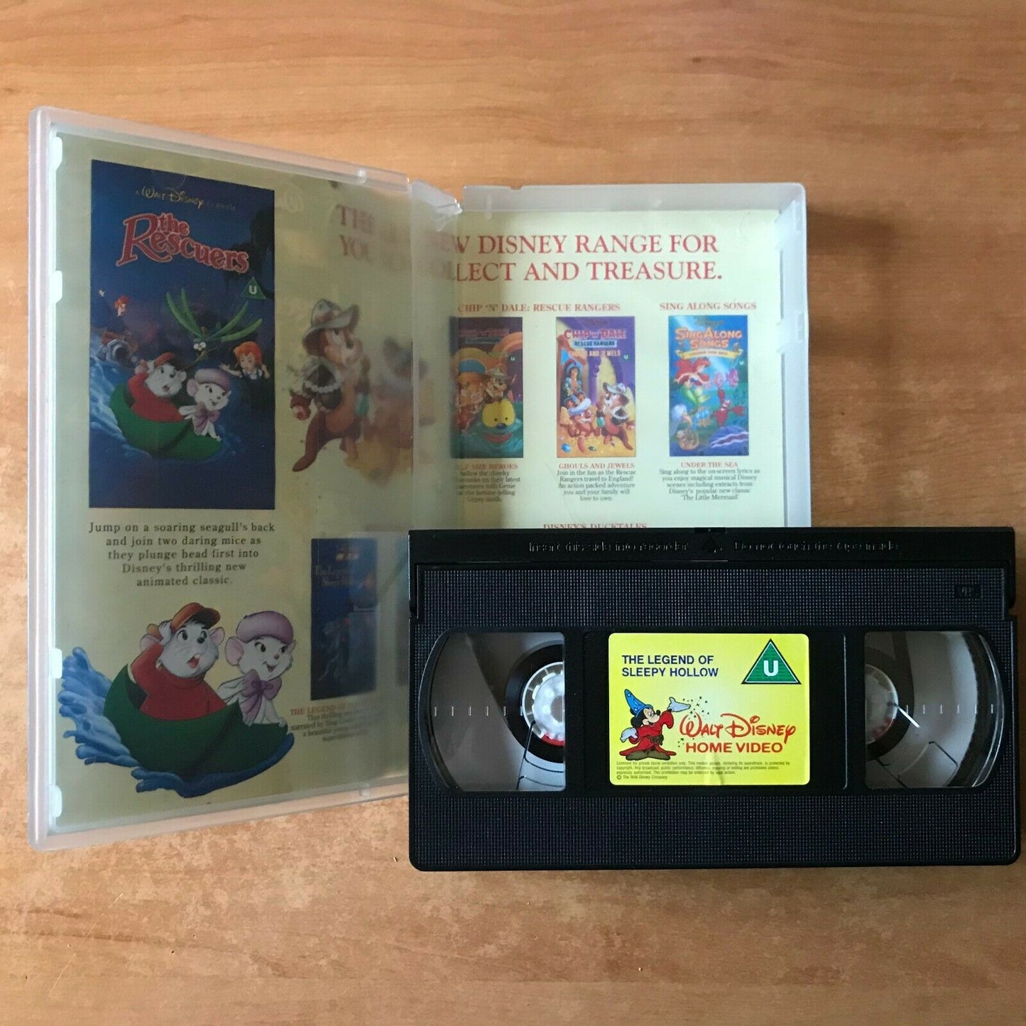 The Legend Of Sleepy Hollow; [Walt Disney Mini Classics] Animated - Kids - VHS-