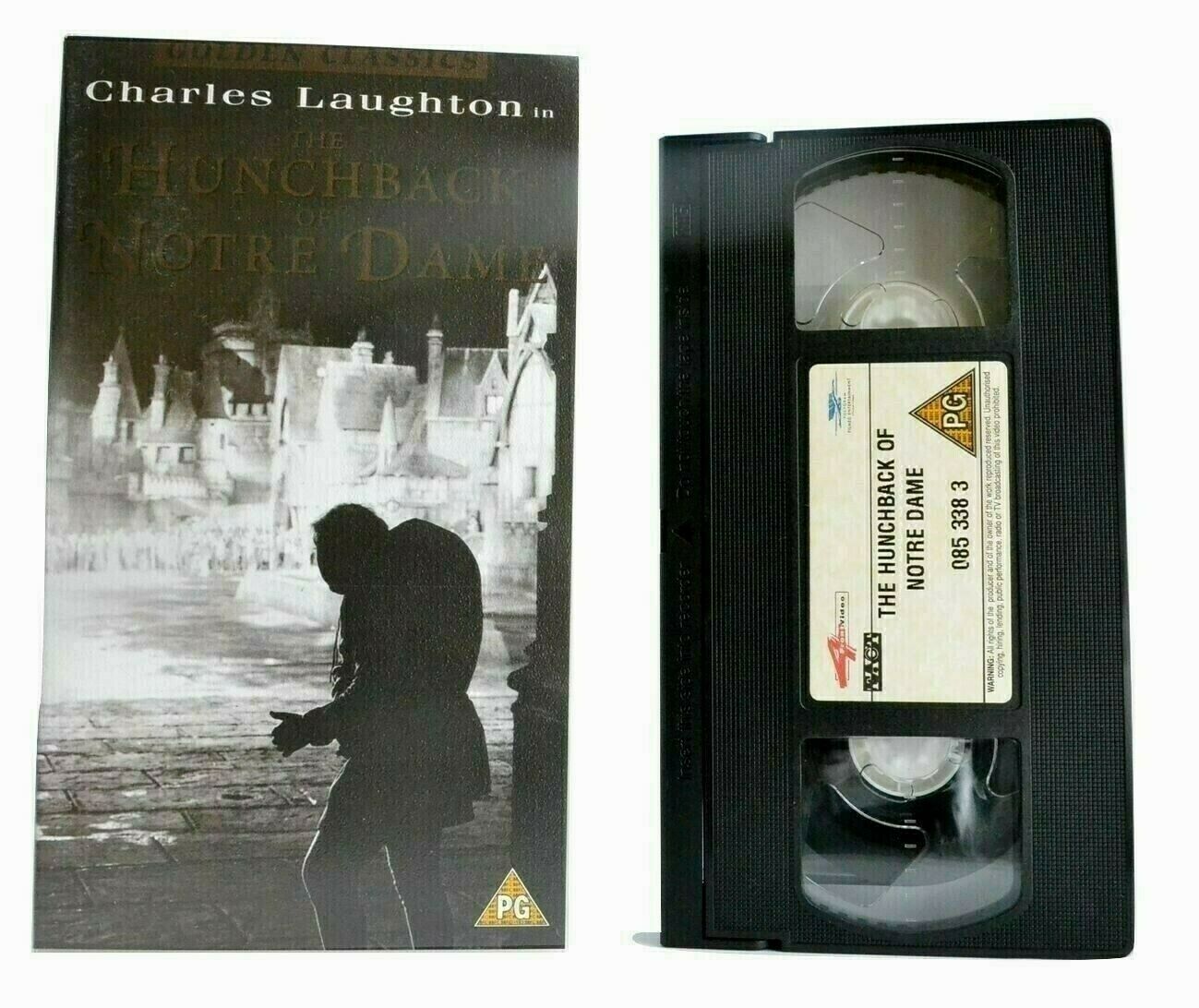 The Hunchback Of Notre Dame (1939): Based On Victor Hugo Novel - Drama - Pal VHS-