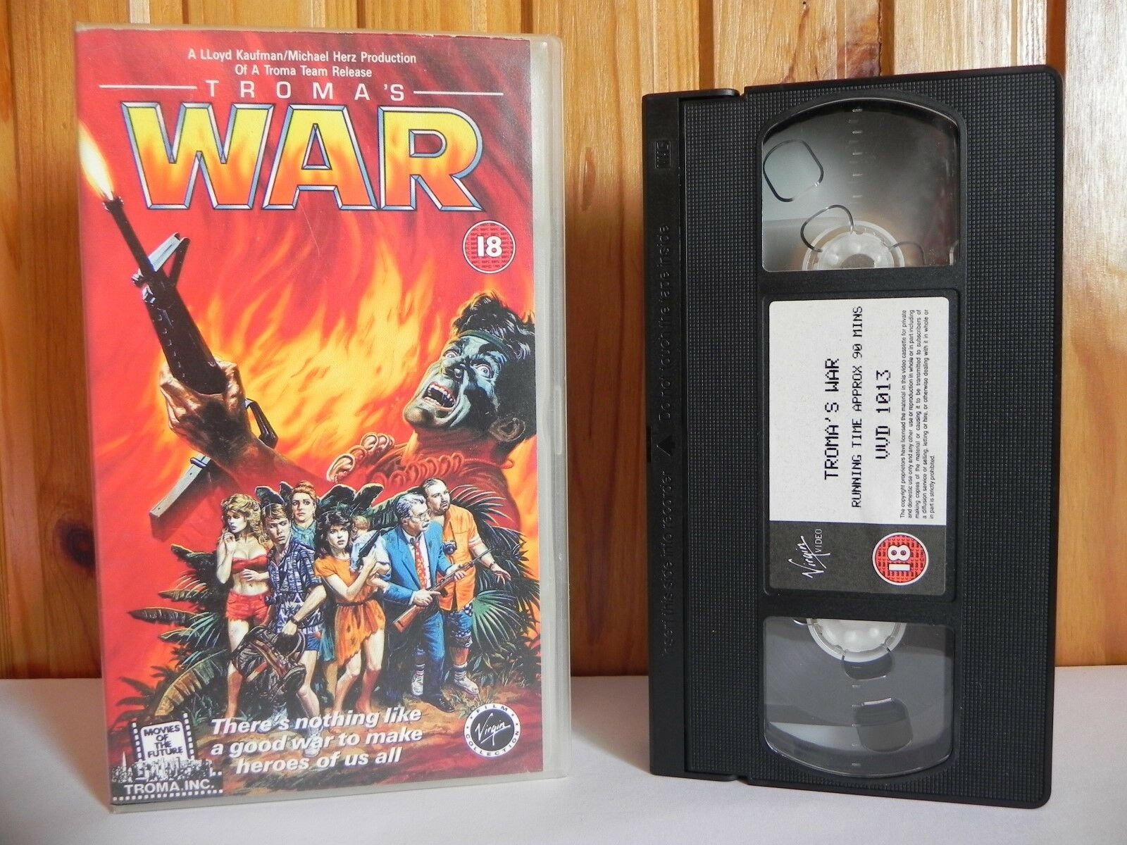 Thoma's War - Virgin Video - Action - Adventure - Carolyn Beauchamp - Pal VHS-