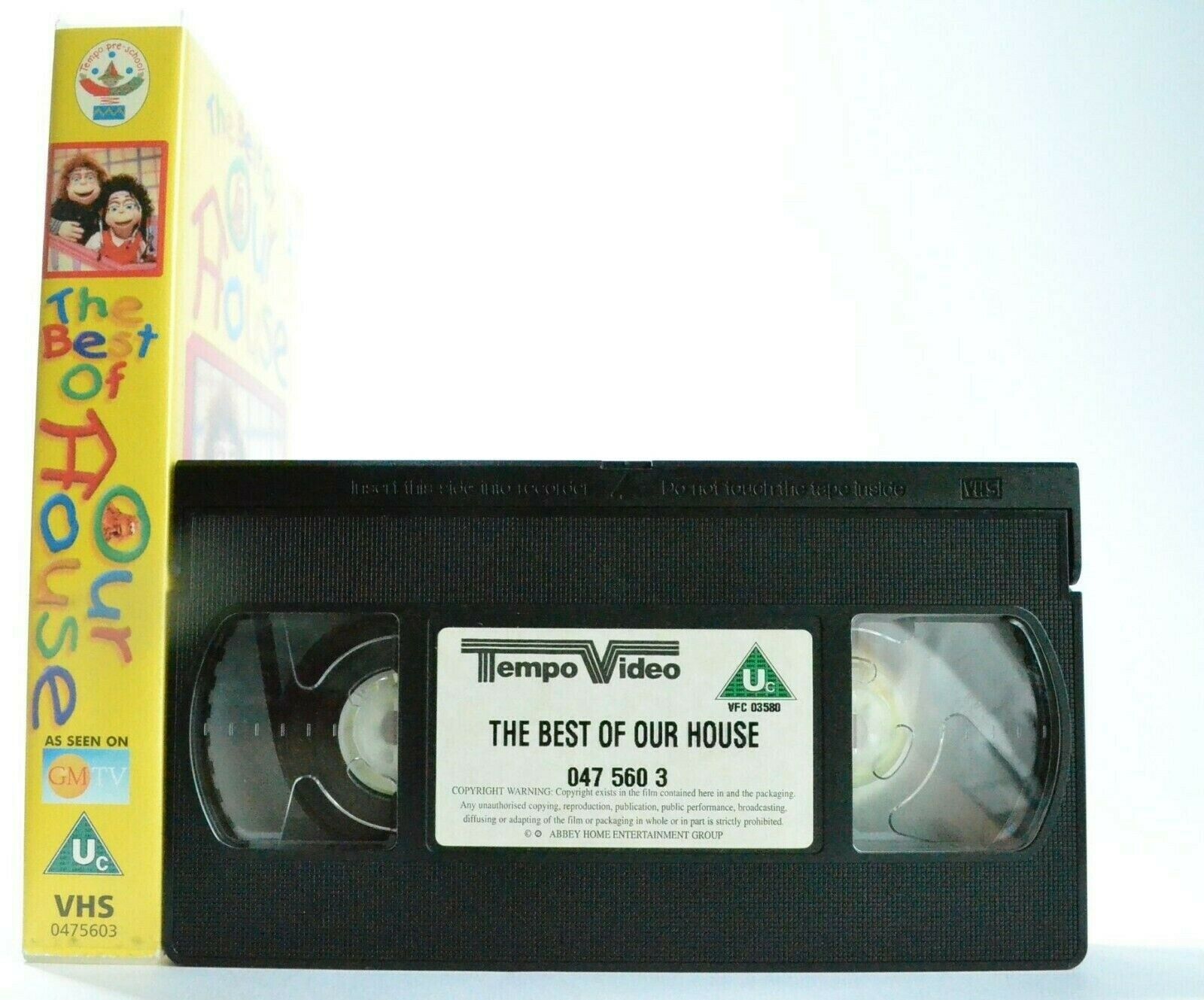 The Best Of Our House (Tempo Video) - Preschool - Educational - Kids - Pal VHS-