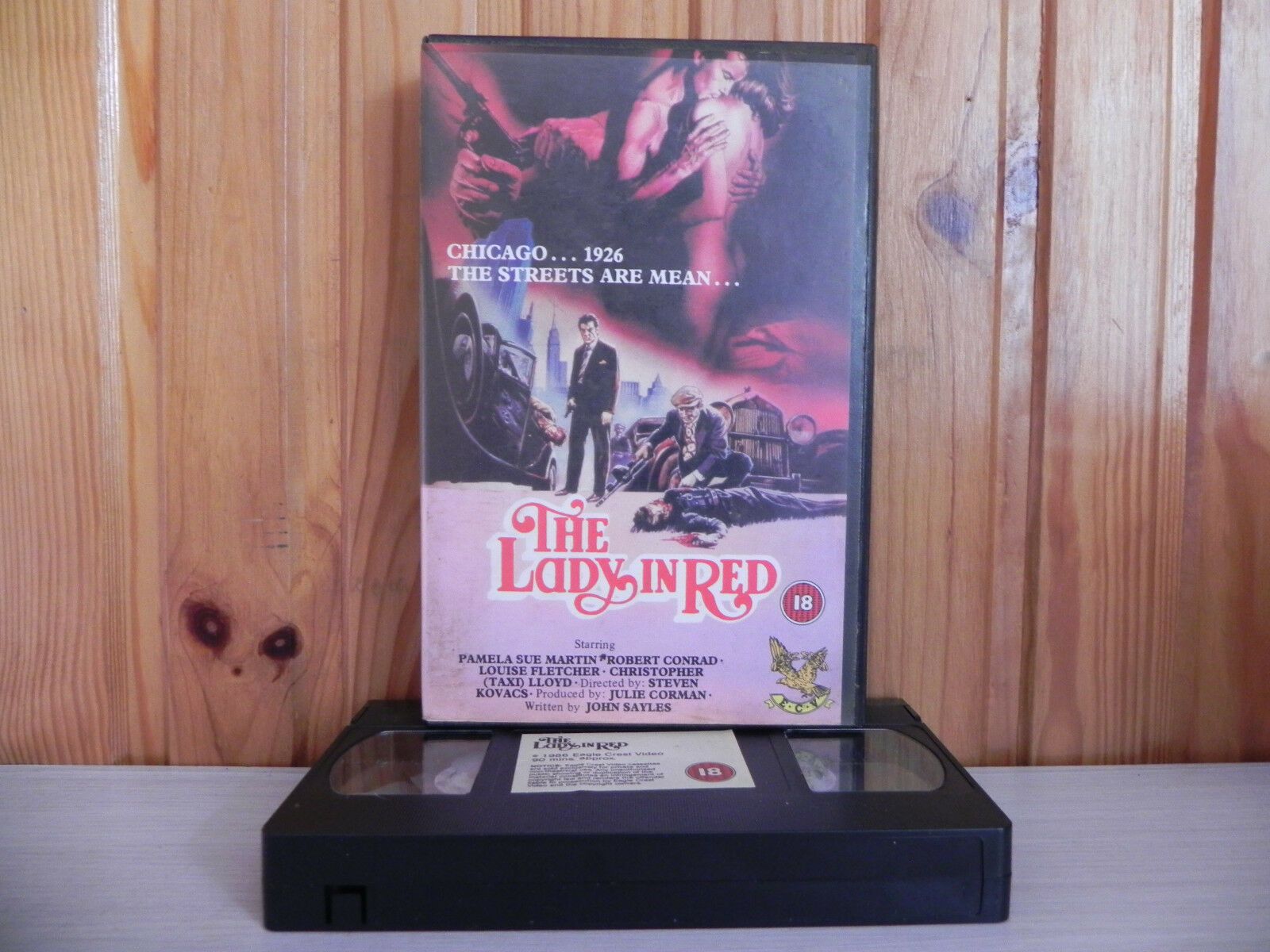The Lady In Red - Pamela Sue Martin - Big-Box - 1986 - Eagle Crest Video - VHS-