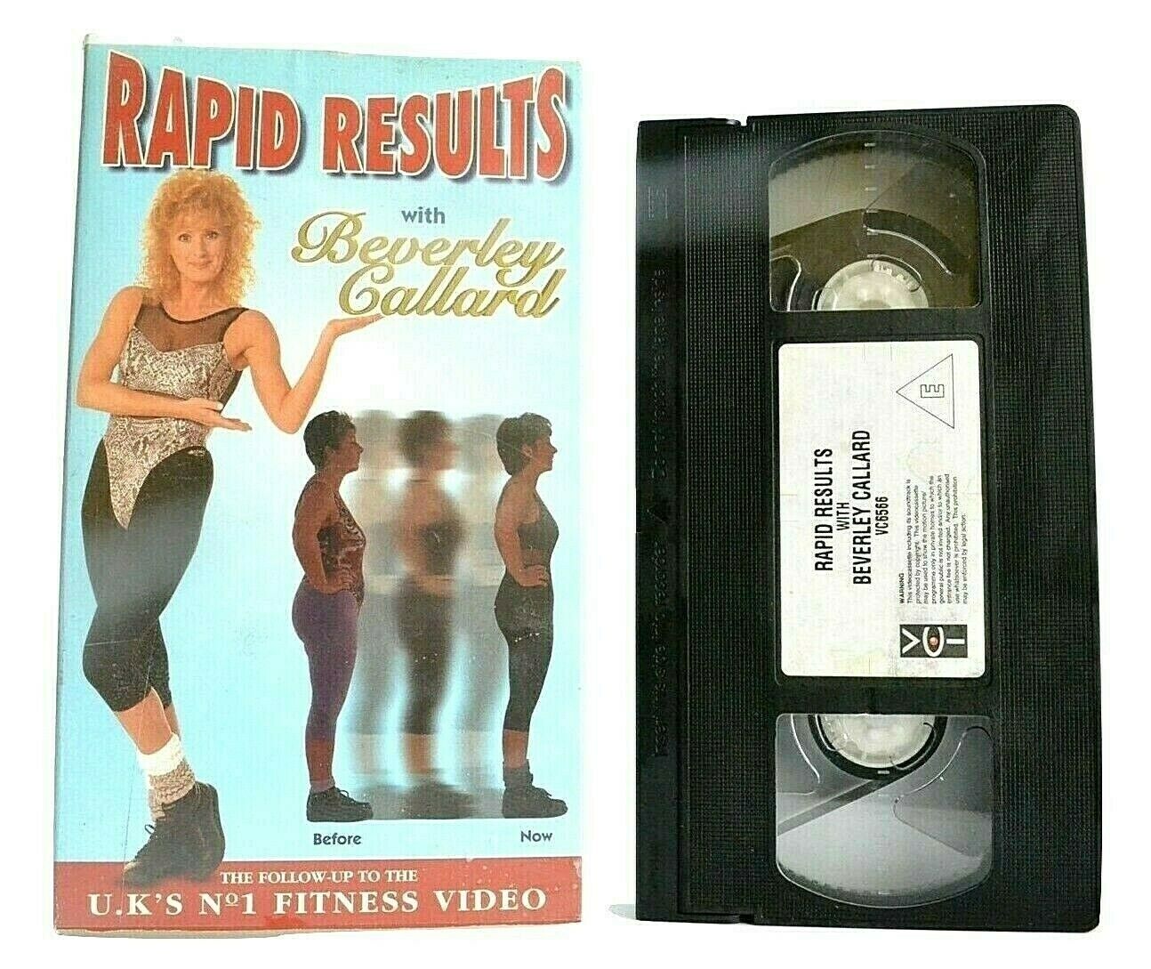 Rapid Results [Beverly Callard]: Fitness Video - Body Workout - Beauty - Pal VHS-