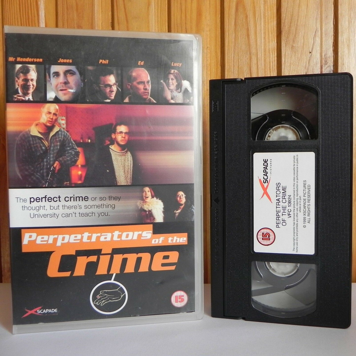 Perpetrators Of The Crime - Xscapade - Comedy - Mark Burgess - Large Box - VHS-