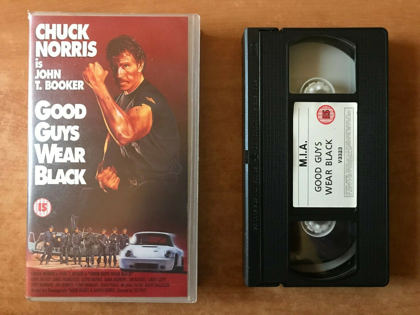 Good Guys Wear Black (1978) - Action - Hixploitation - Chuck Norris - Pal VHS-