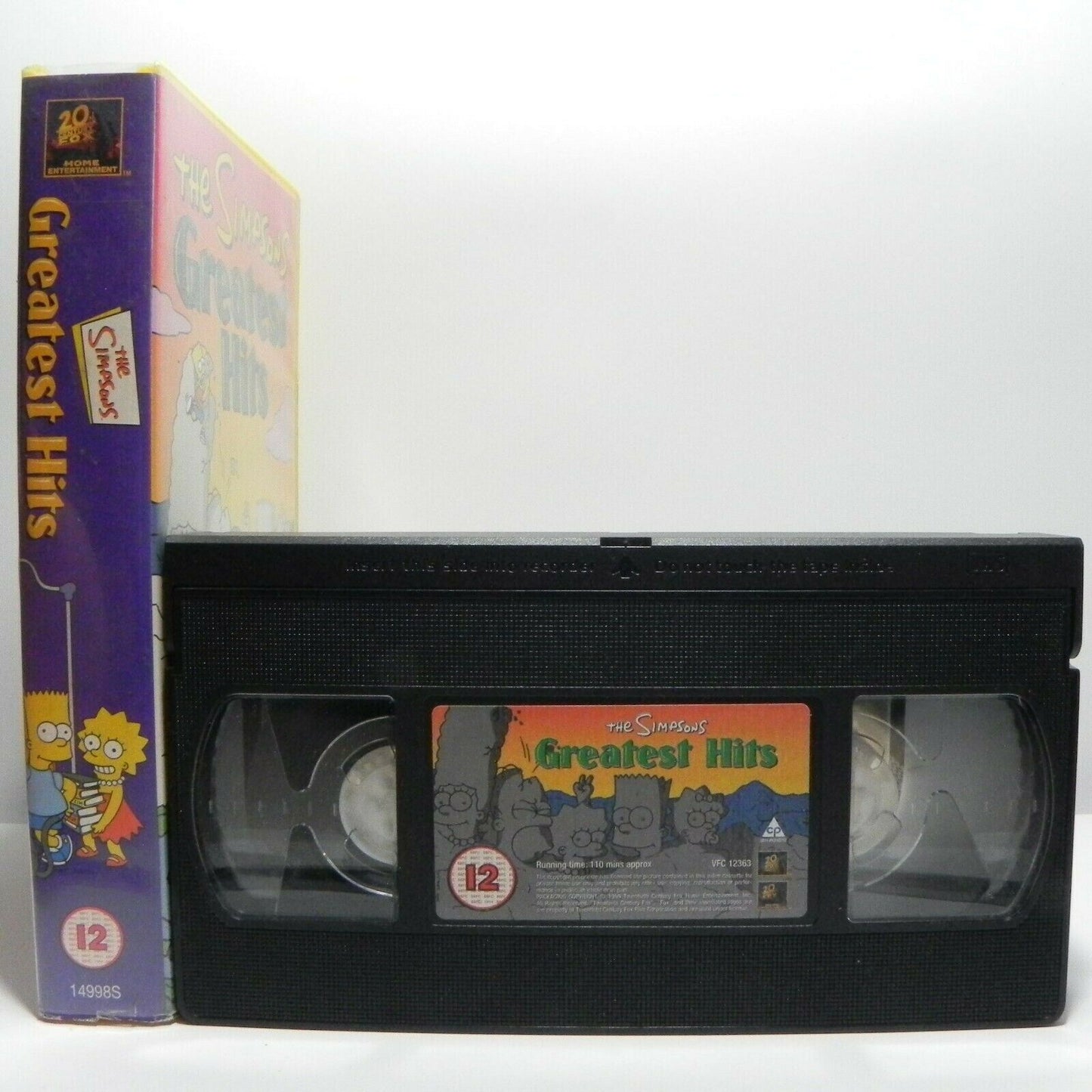 The Simpsons: Greatest Hits - 5 Classic Episodes - Animated - Children's - VHS-