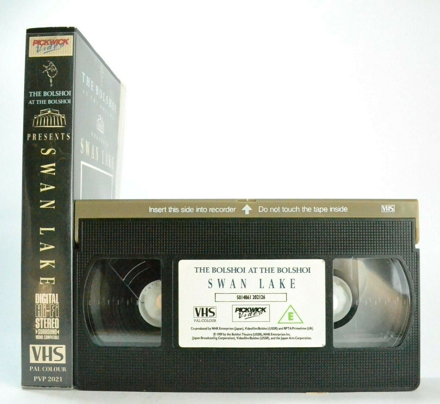 Swan Lake: By Pyotr Tchaikovsky - Bolshoi Theatre Orchestra - Music - Pal VHS-