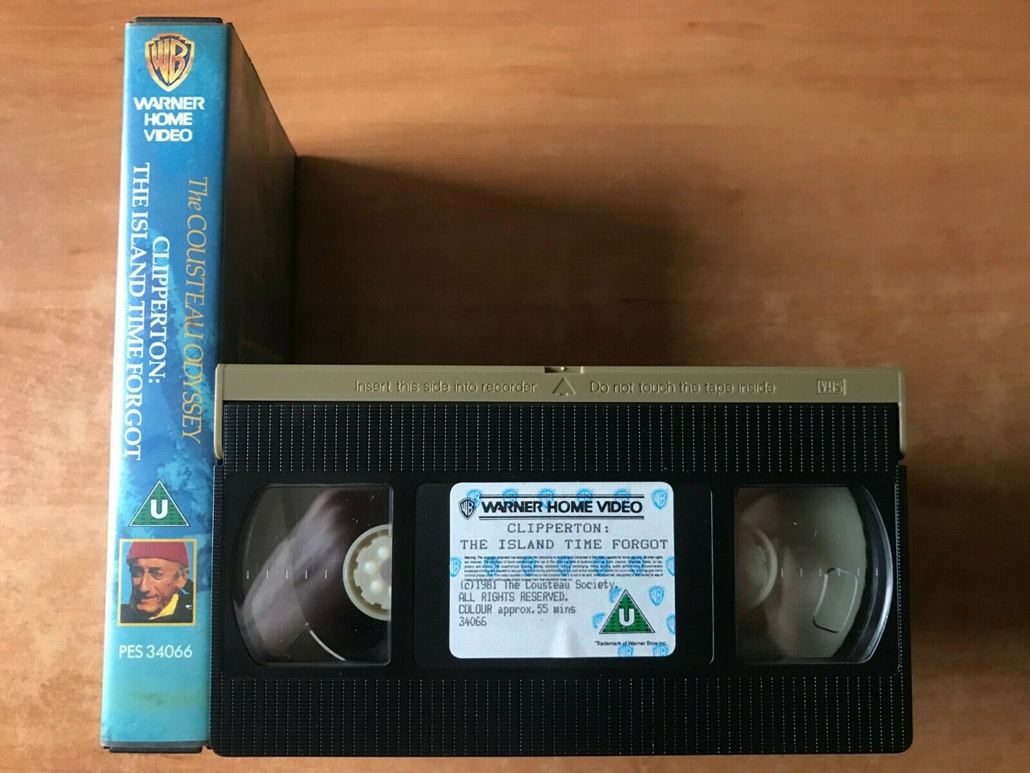 The Cousteau Odyssey [Clipperton: The Island Time Forgot] Theodore Strauss - VHS-