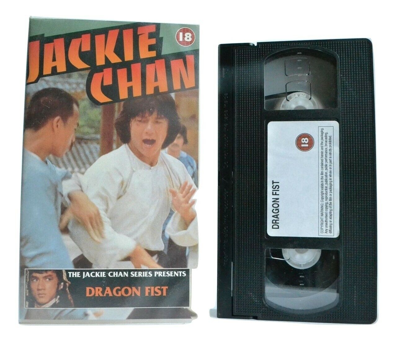 Dragon Fist: The Jackie Chan Series - Hong Kong (1979) - Martial Arts - Pal VHS-