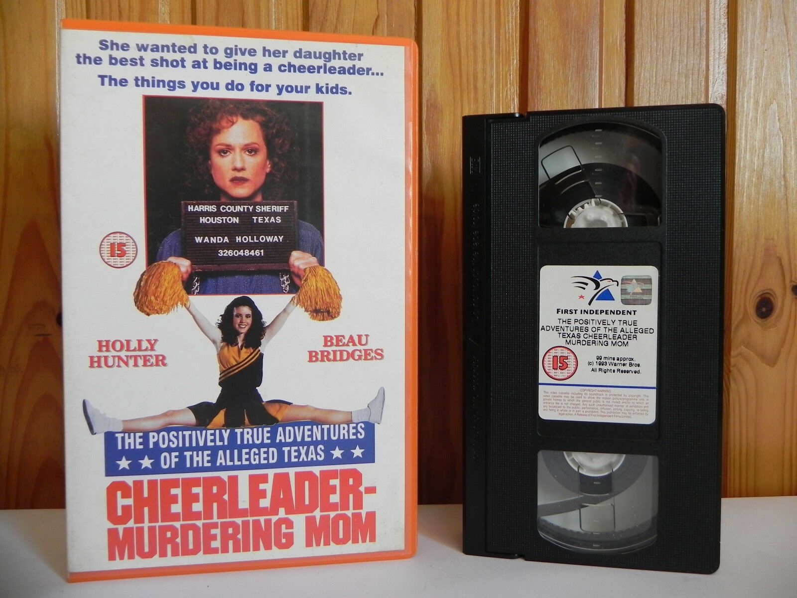 Cheerleader-Murdering Mom - First Independent - Comedy - Holly Hunter - Pal VHS-