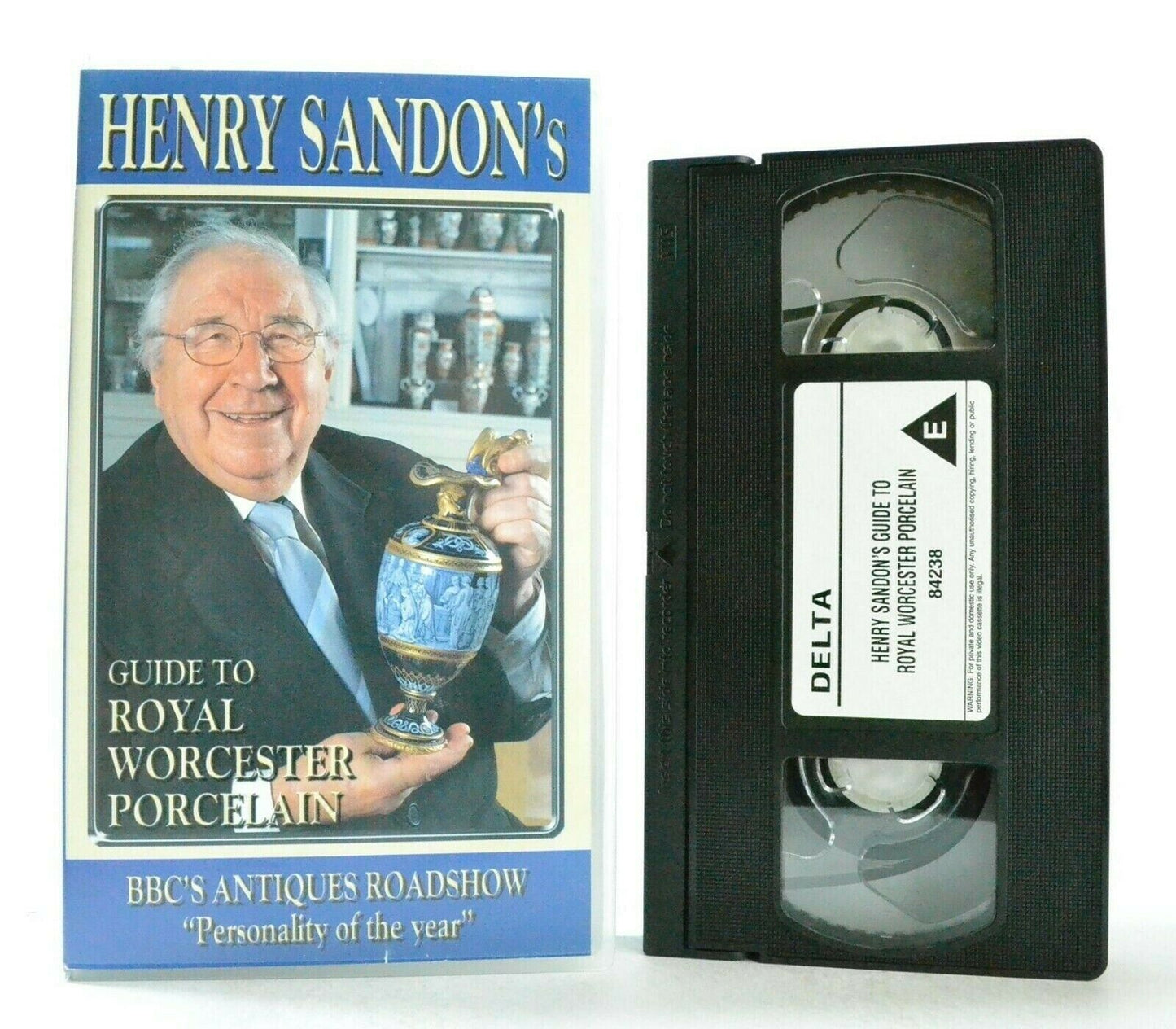 Guide To Worcester Porcelain: By Henry Sandon - BBC Antiques Roadshow - Pal VHS-