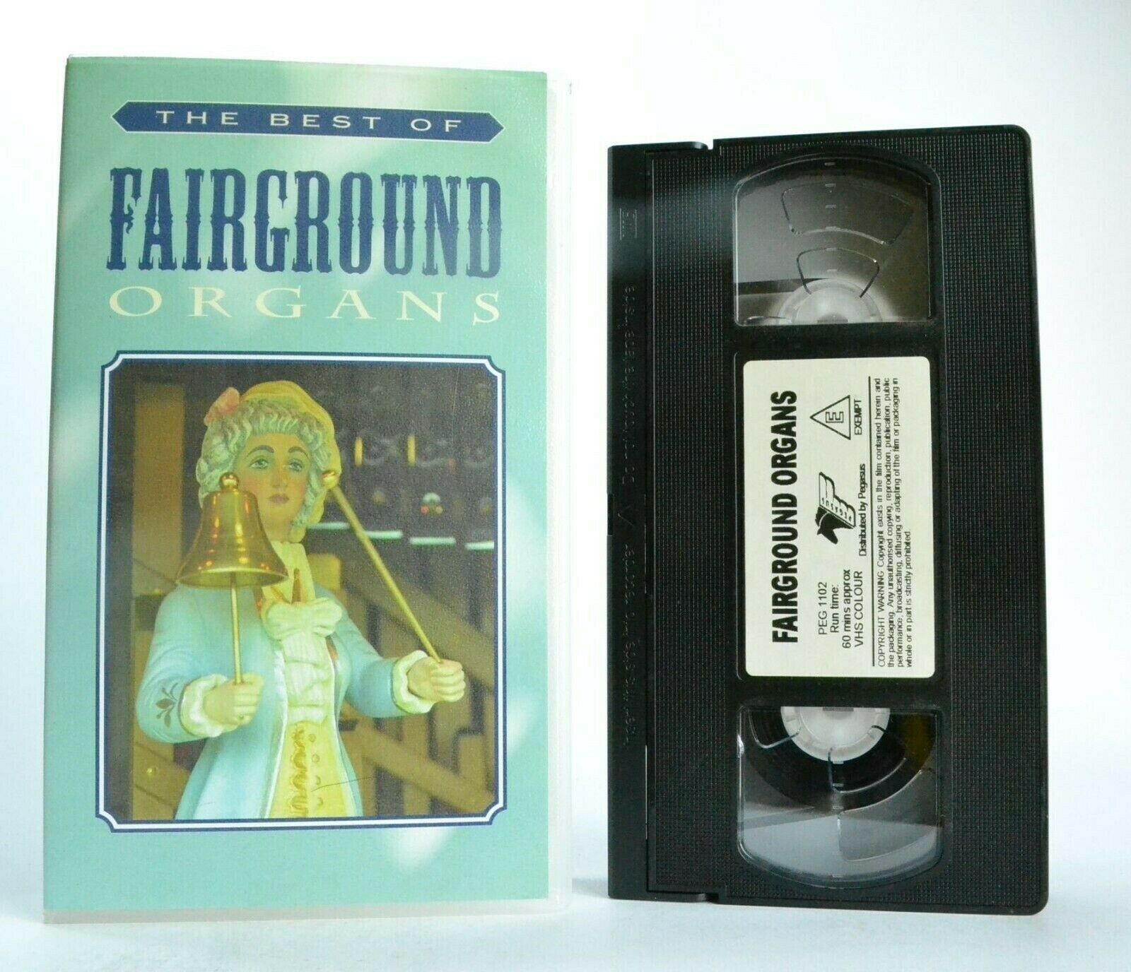 The Best Of Fairground Organs - Documentary Tribute - Classical Music - Pal VHS-