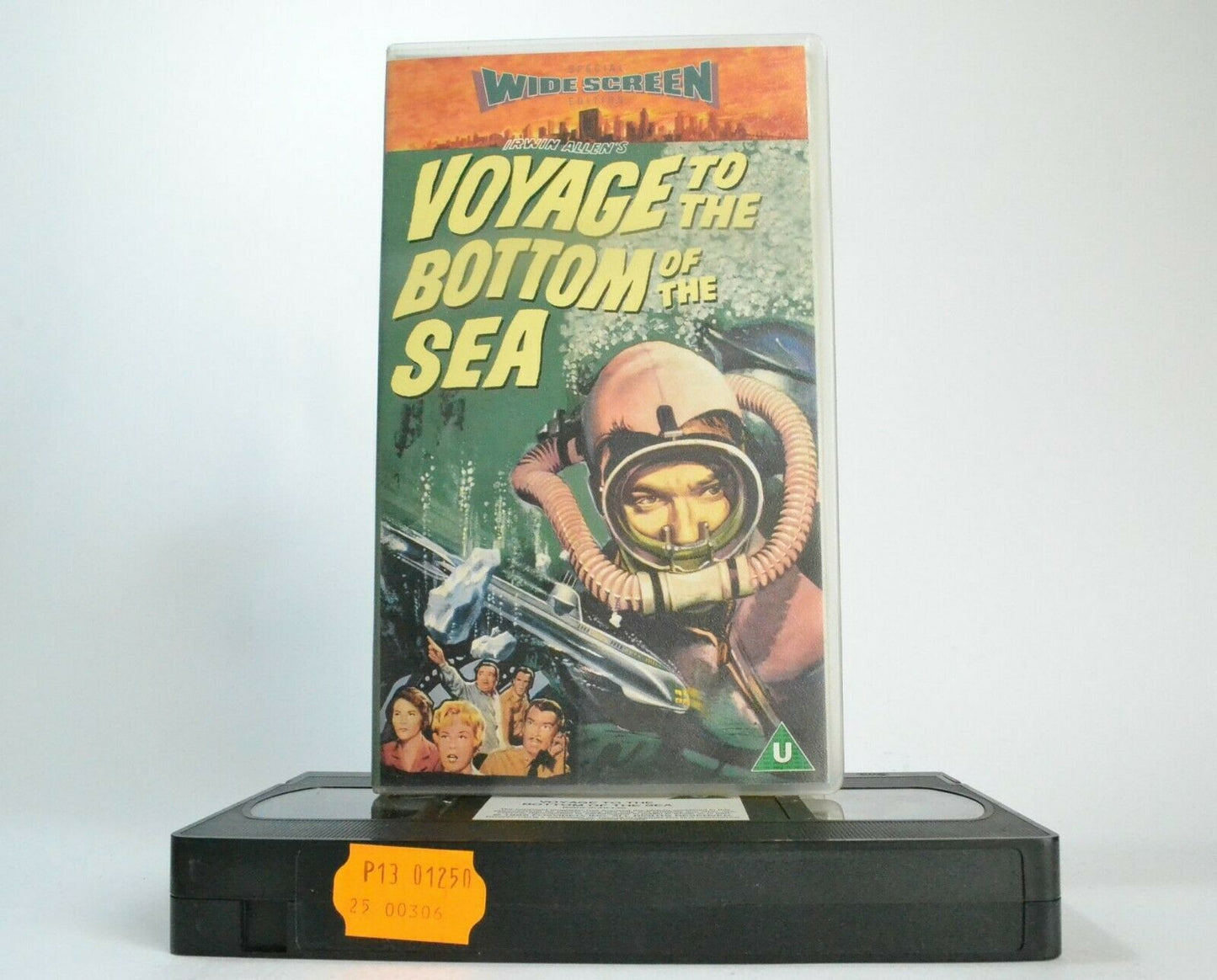 Voyage To The Bottom Of The Sea [Widescreen] Sci-Fi Action - Barbara Eden - VHS-