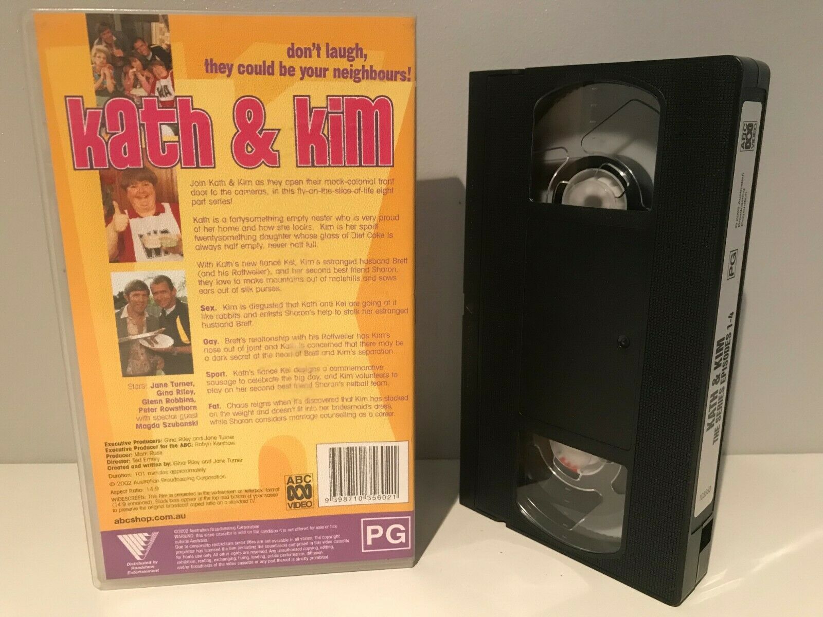 Kath & Kim [ABC Video] T.V. Series - Comedy - Jane Turner / Gina Riley - Pal VHS-